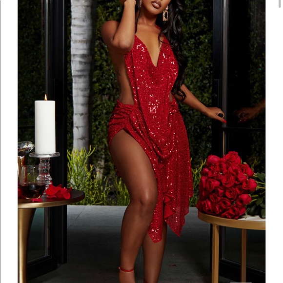 This is the “Leave Em Speechless” dress by Ella Lisque. - Picture 1 of 3